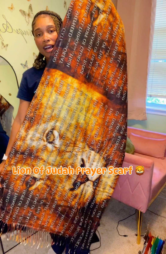 Lion Of Judah Prayer Shawl ( Pre Order)