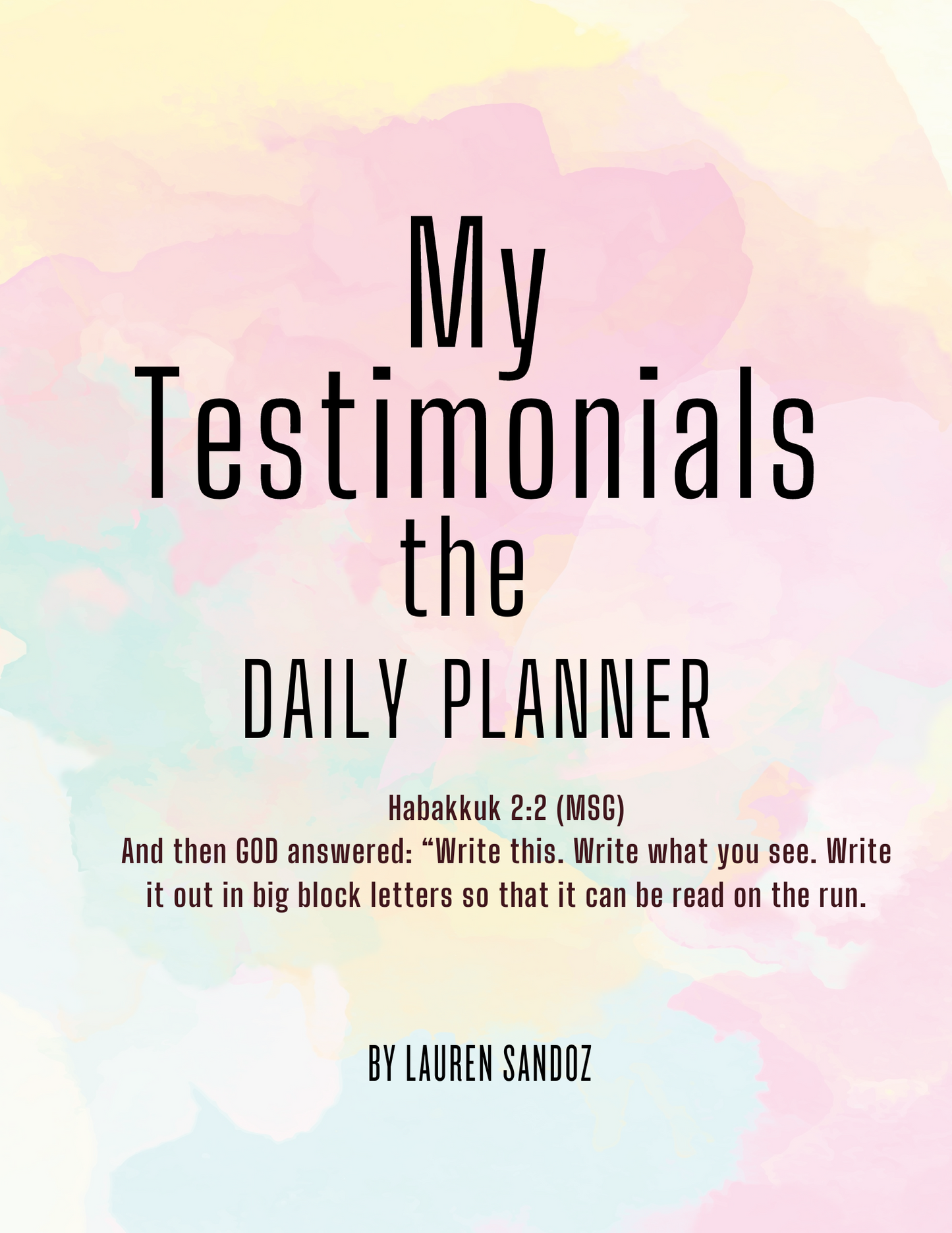 My Testimonials The Daily Planner