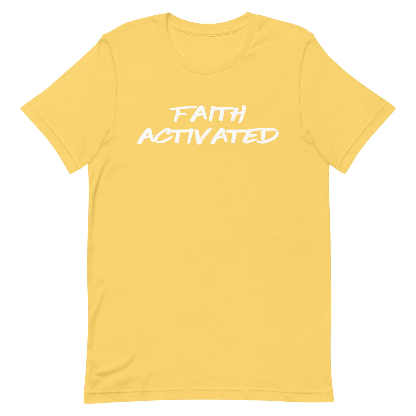 Faith Activated Unisex t-shirt
