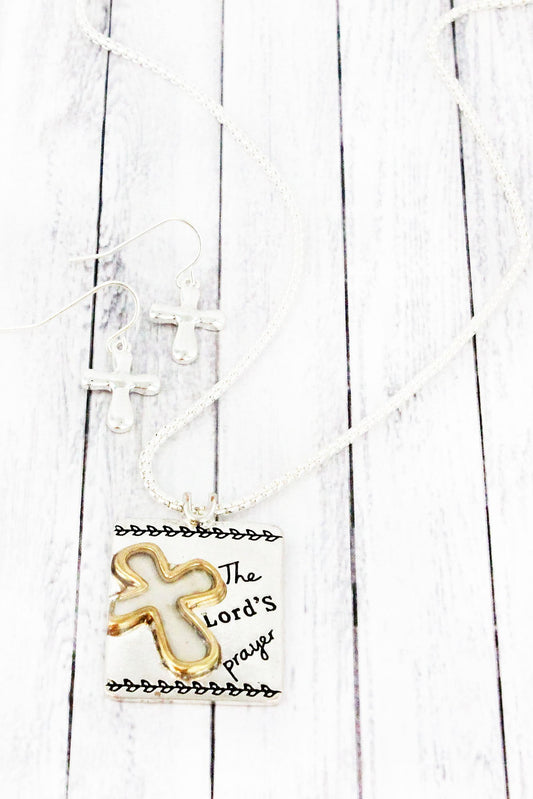 The Lord's Prayer  Necklace