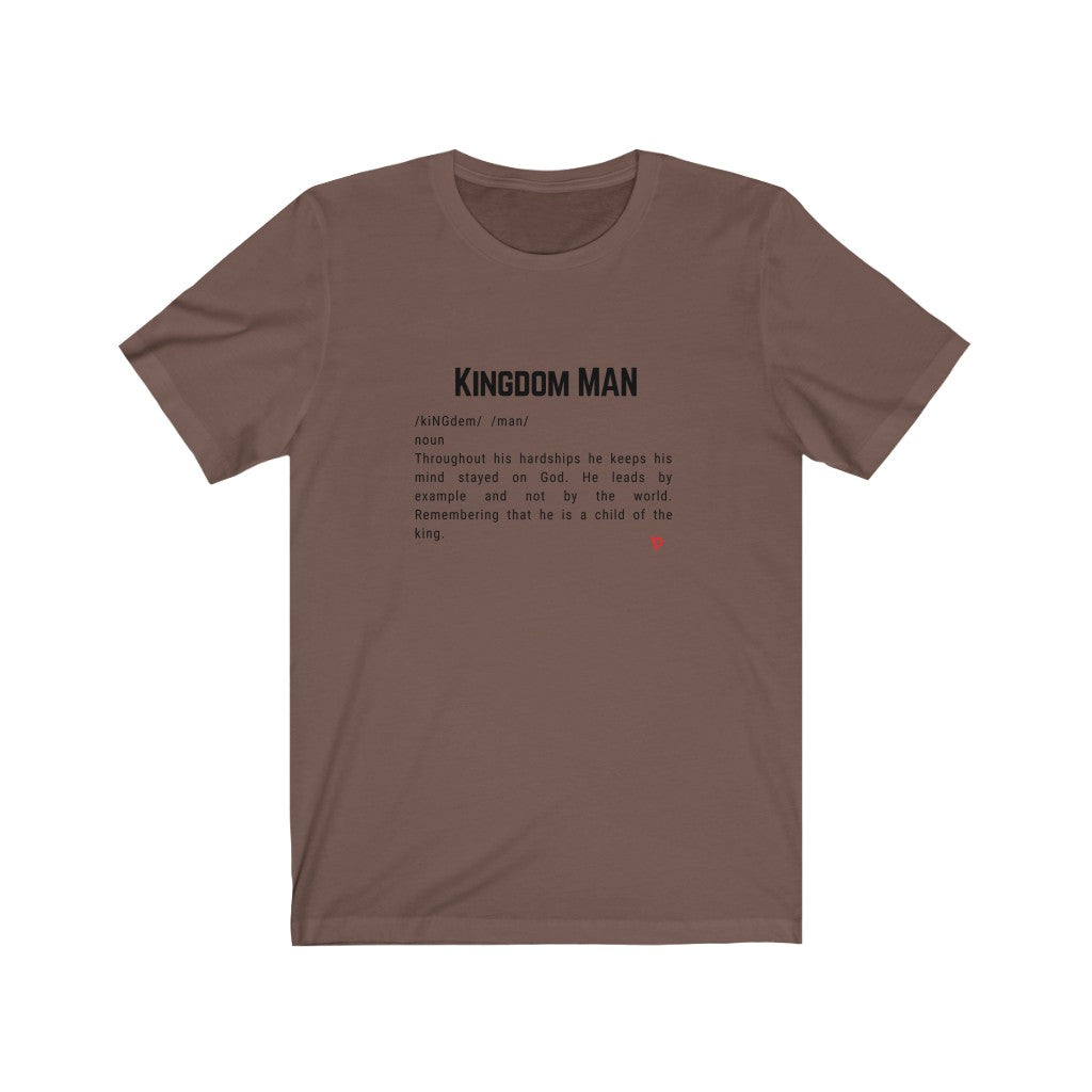 Kingdom Man Unisex Jersey Short Sleeve Tee