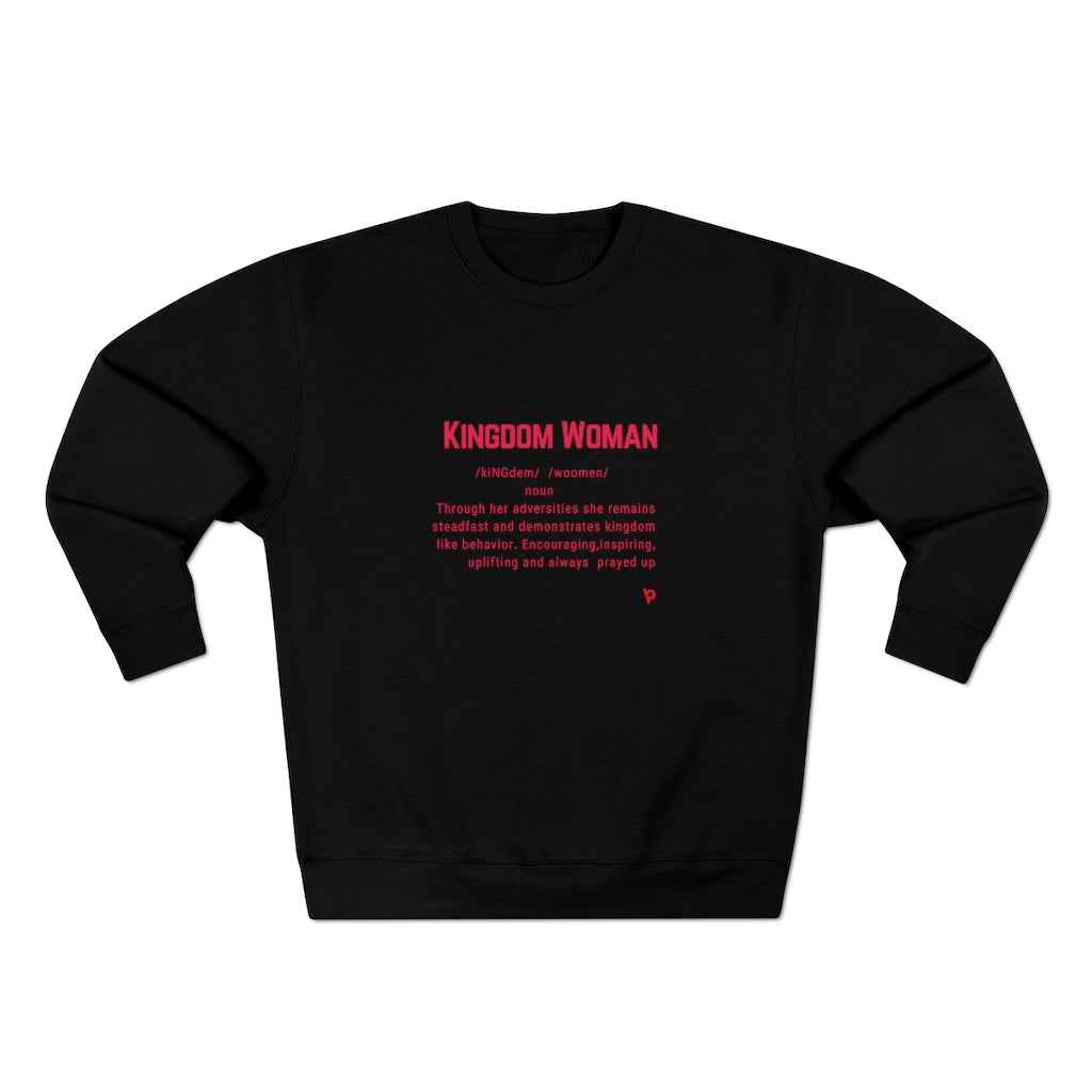 Kingdom Woman 2 Unisex Premium Crewneck Sweatshirt