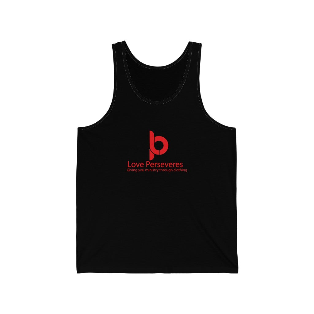 Love Perseveres Unisex Jersey Tank
