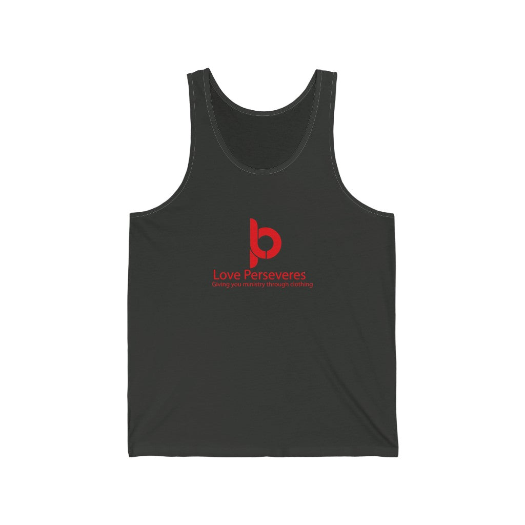 Love Perseveres Unisex Jersey Tank