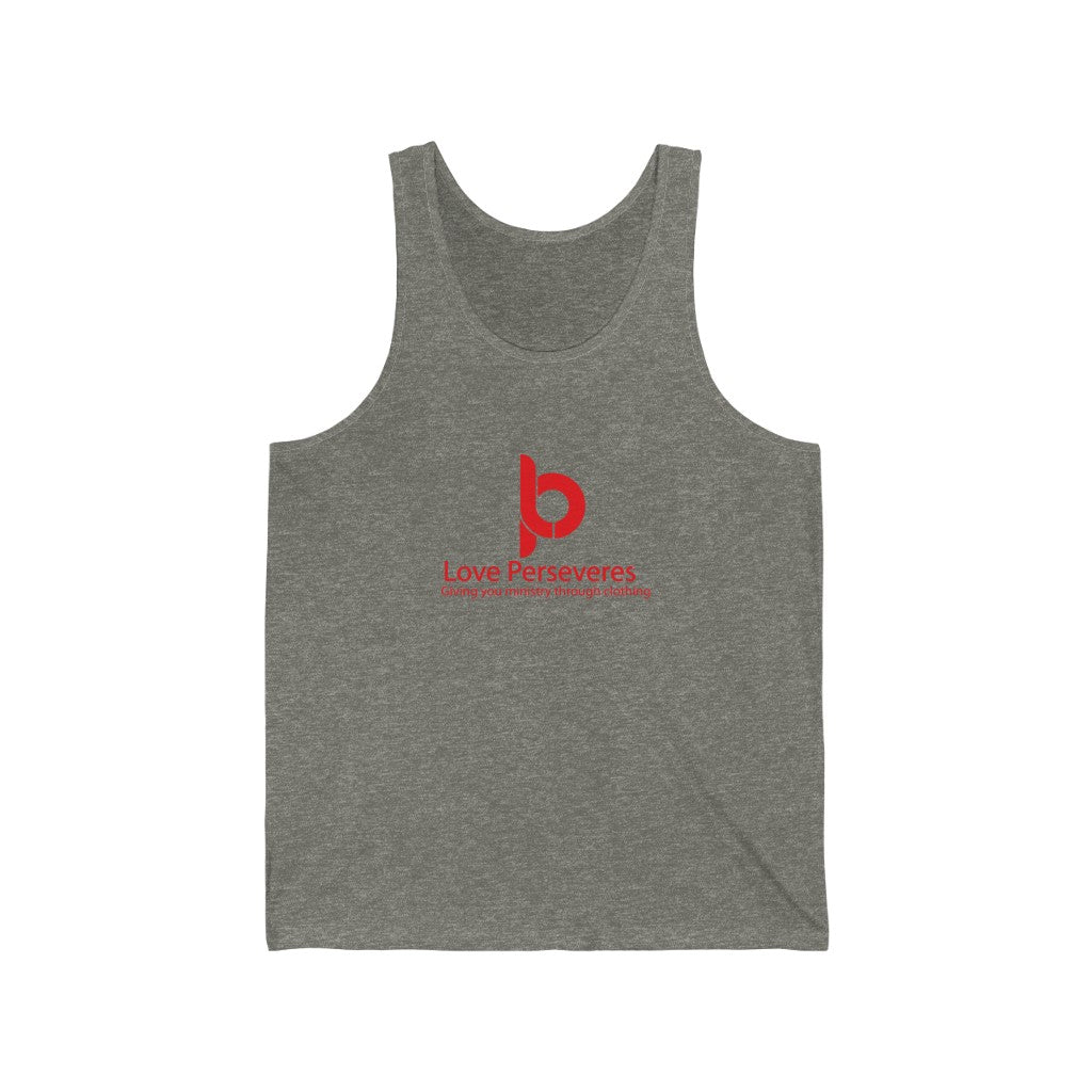 Love Perseveres Unisex Jersey Tank