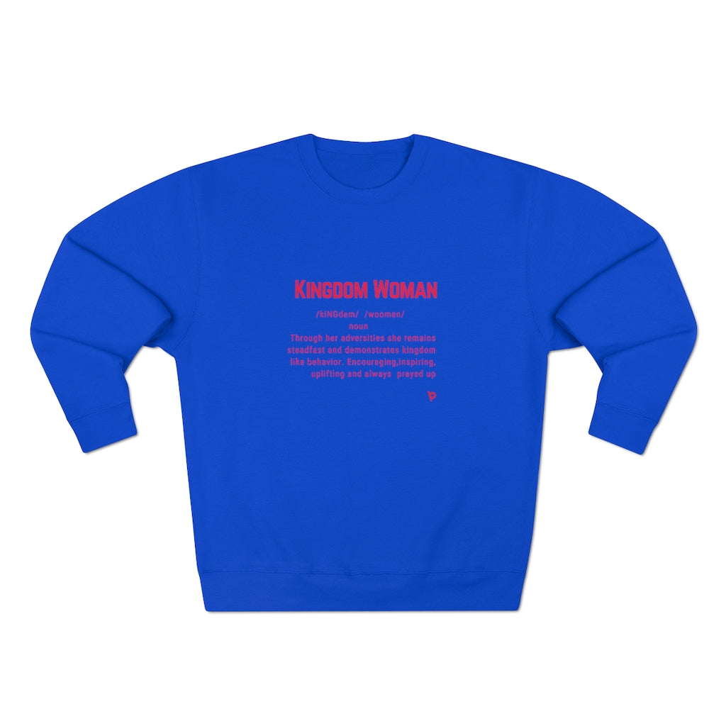 Kingdom Woman 2 Unisex Premium Crewneck Sweatshirt