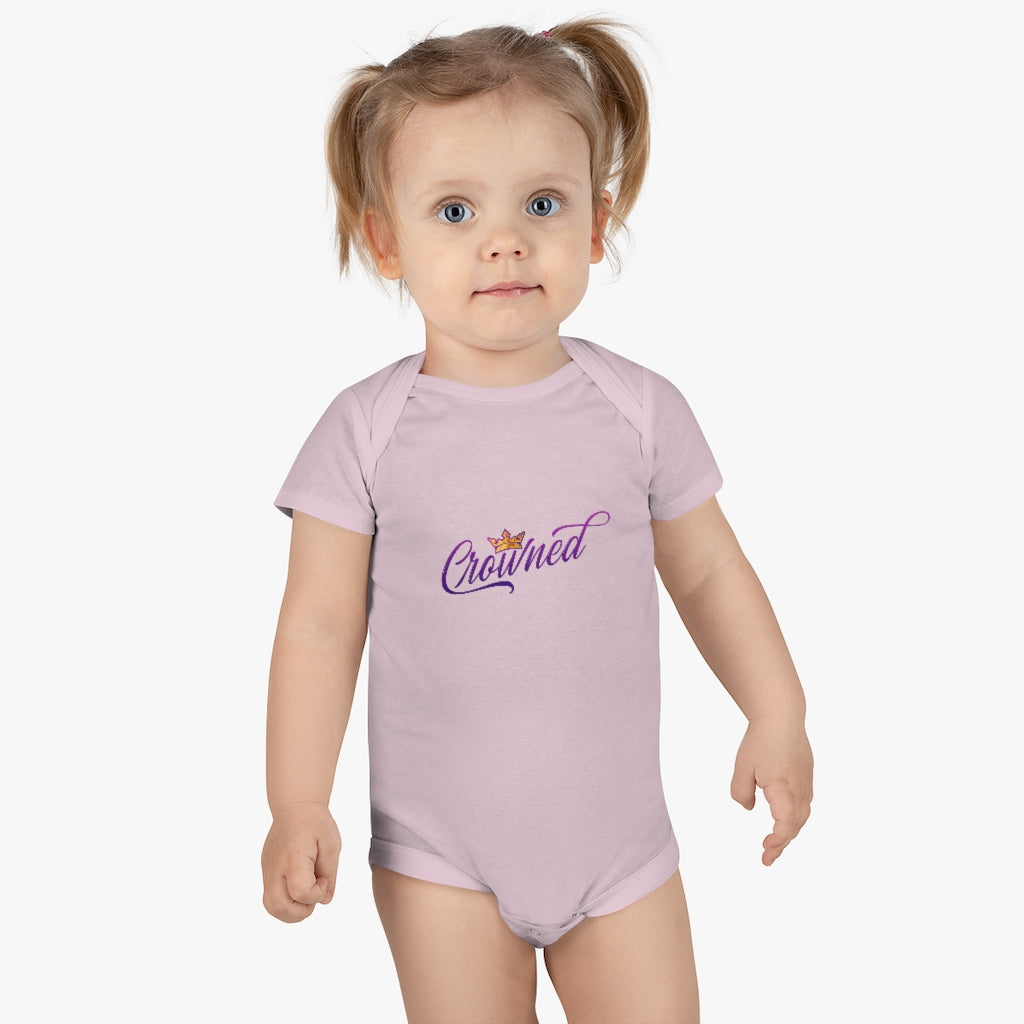 Crowned Baby Short Sleeve Onesie®