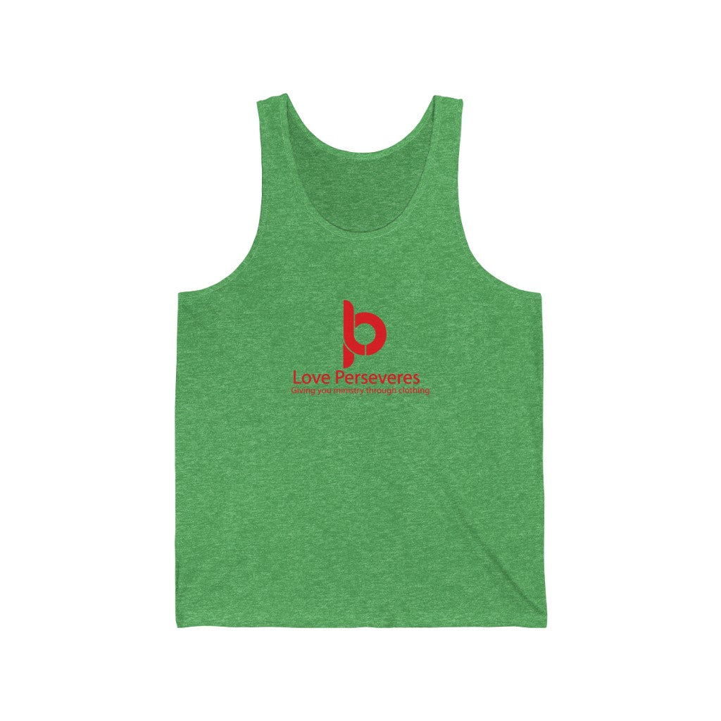 Love Perseveres Unisex Jersey Tank