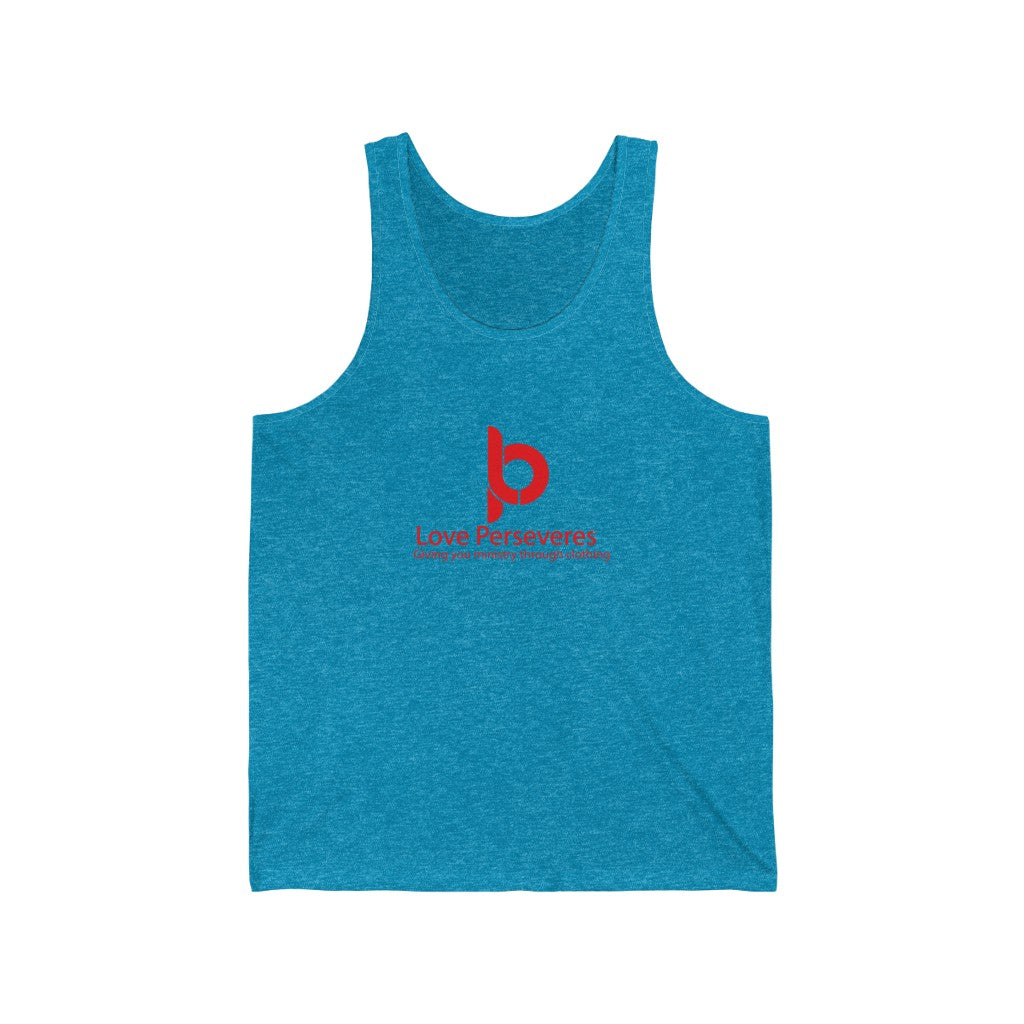 Love Perseveres Unisex Jersey Tank