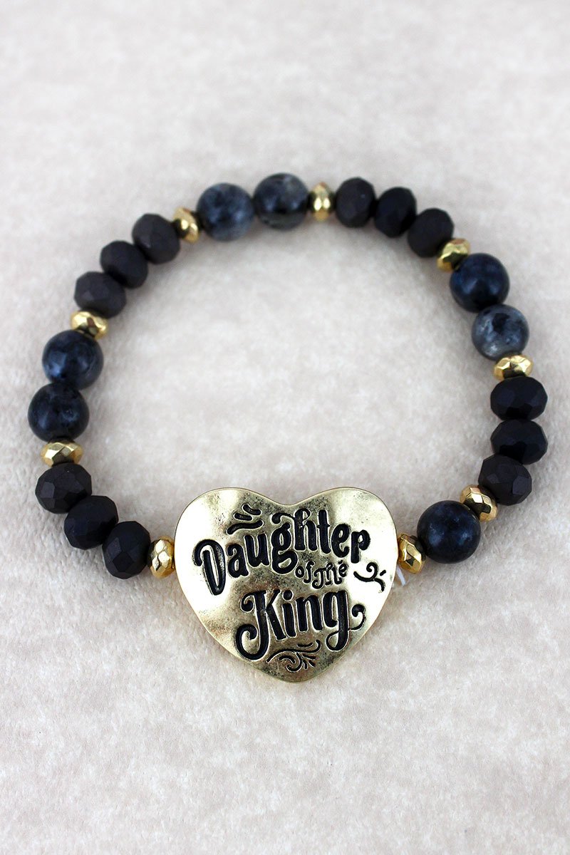 Daughter Of The King Bracelet – loveperseveres - Main Image