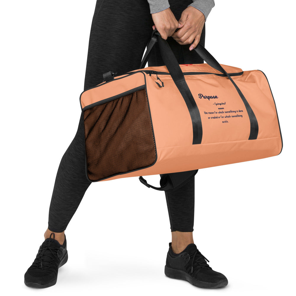 Purpose Duffle bag