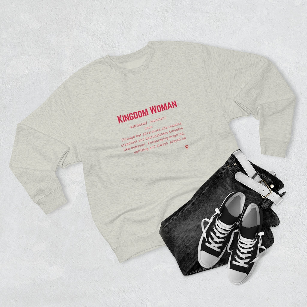 Kingdom Woman 2 Unisex Premium Crewneck Sweatshirt
