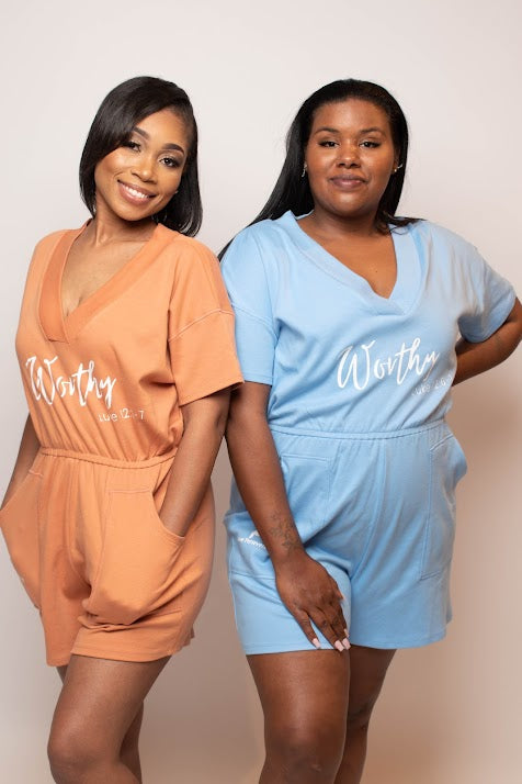 Worthy Romper  Short Set