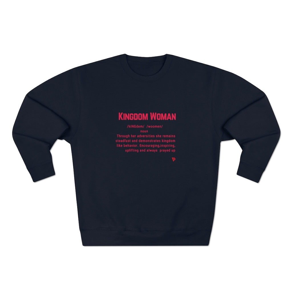 Kingdom Woman 2 Unisex Premium Crewneck Sweatshirt