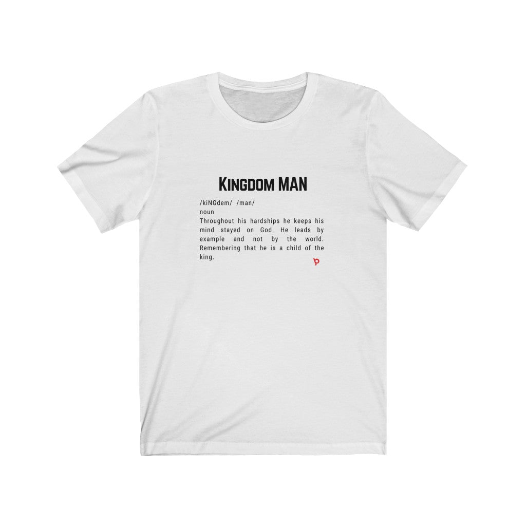 Kingdom Man Unisex Jersey Short Sleeve Tee