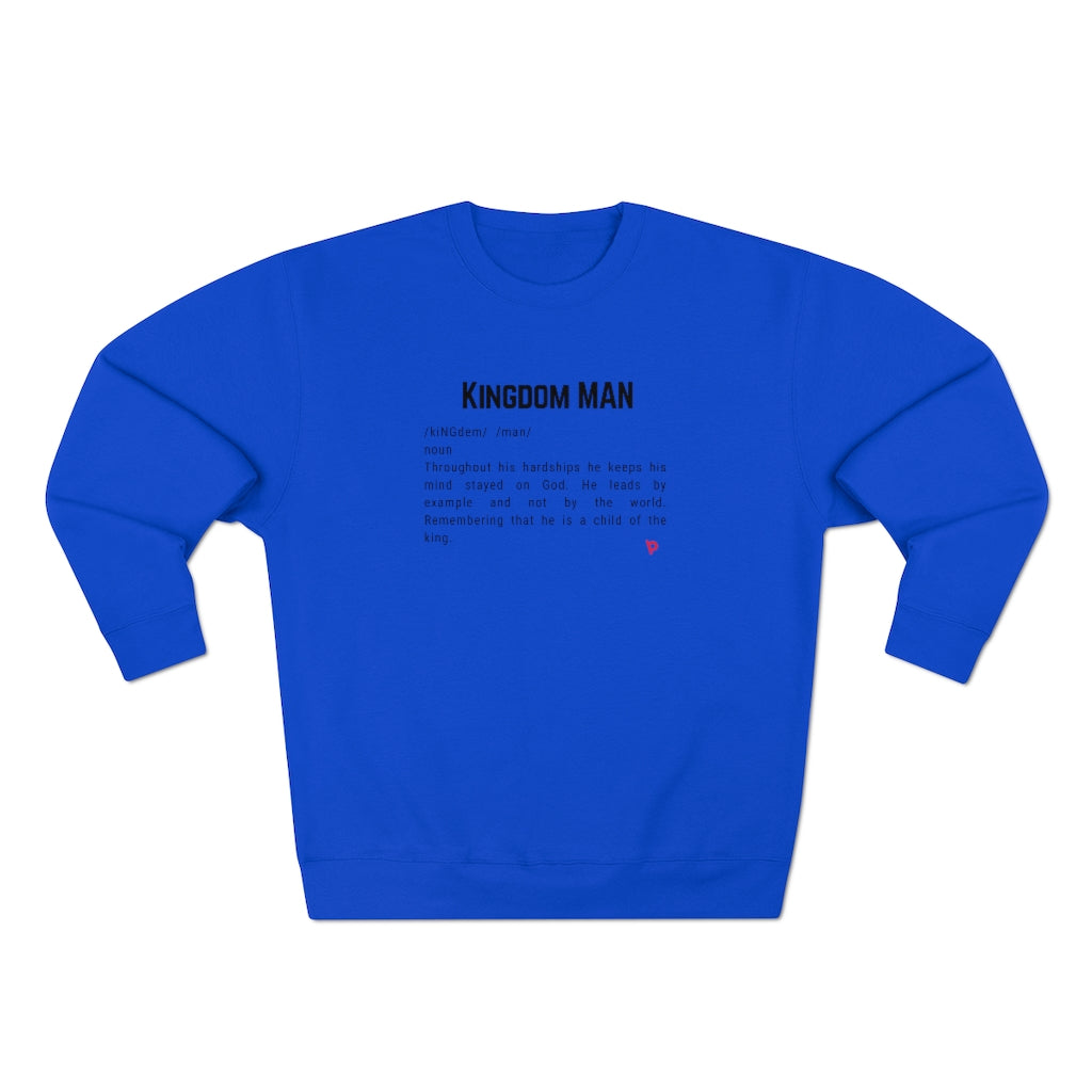 Kingdom Man Unisex Premium Crewneck Sweatshirt