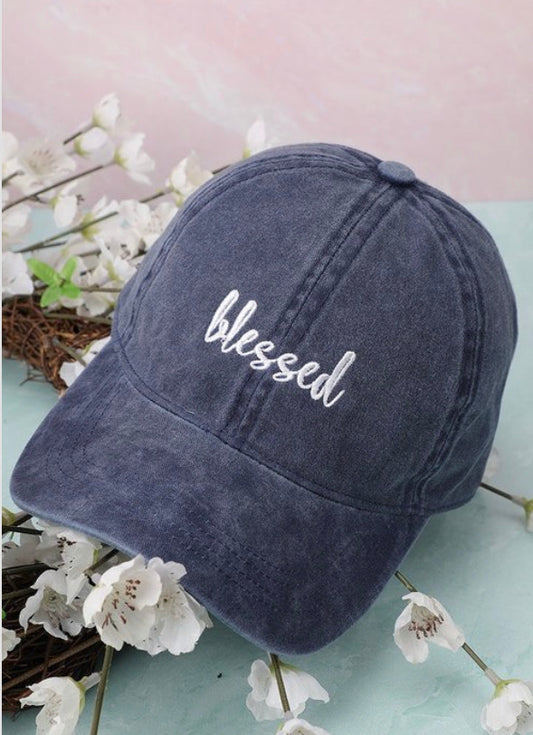 Blessed Denim Cap
