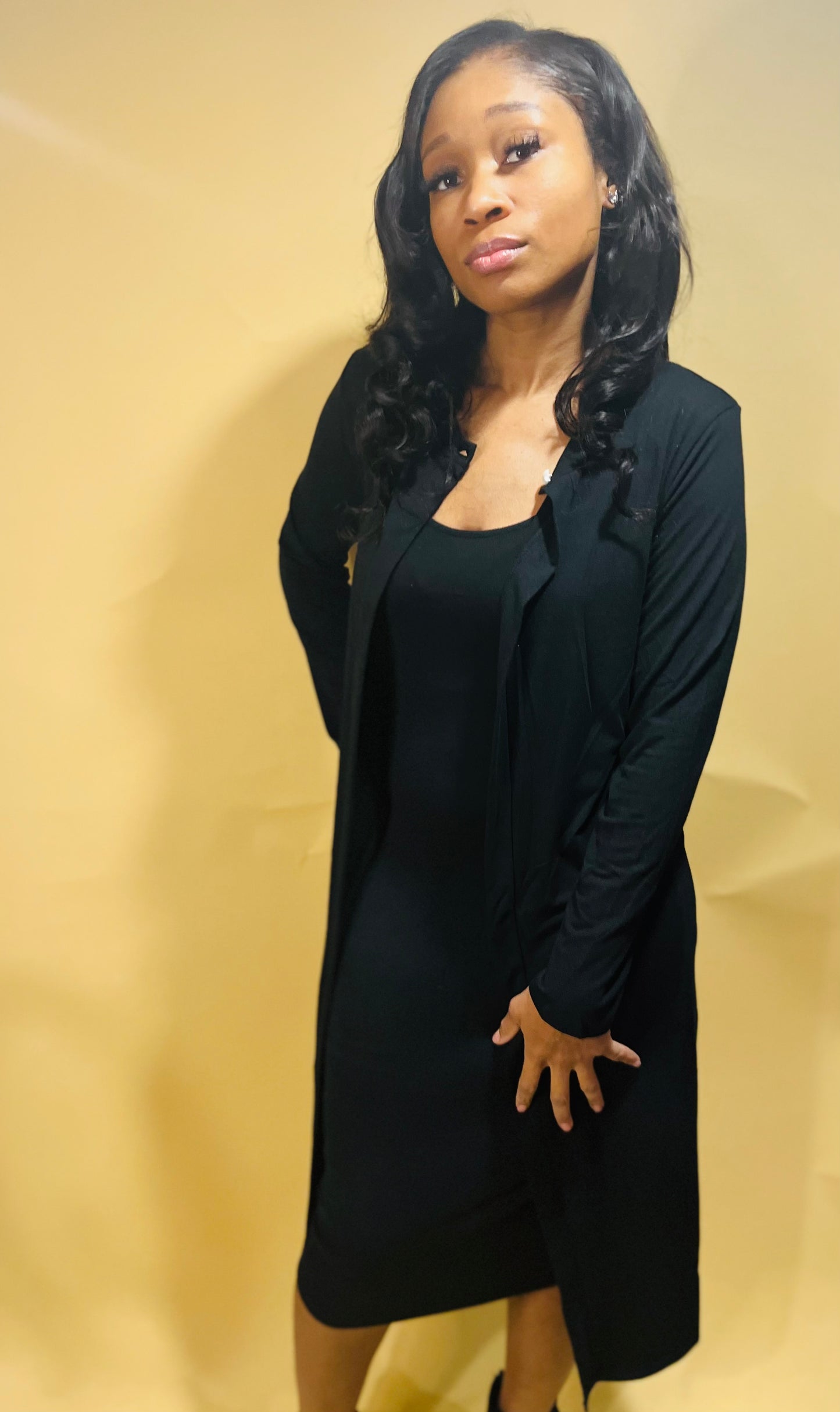 Faith Dress & Cardigan Set