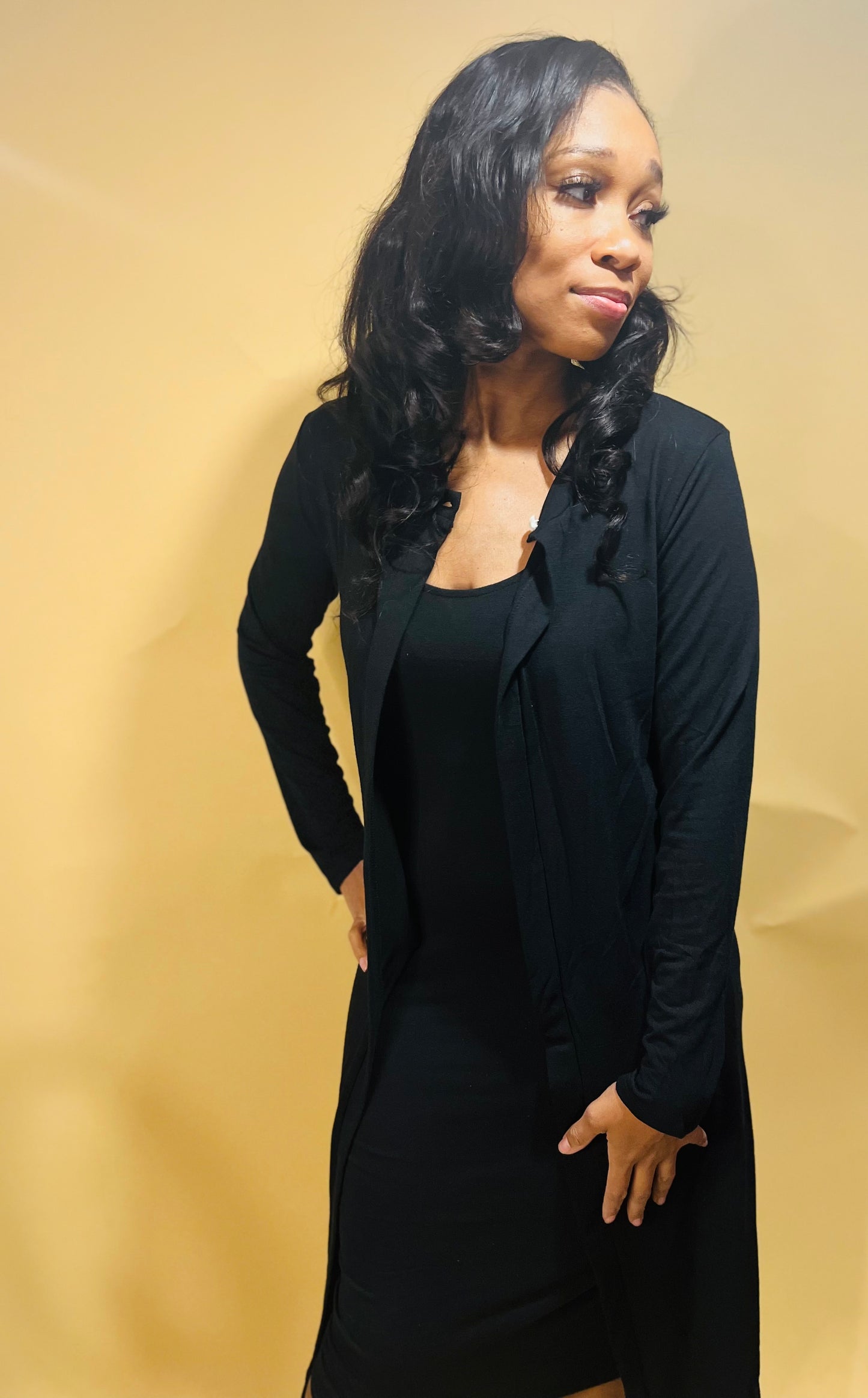 Faith Dress & Cardigan Set