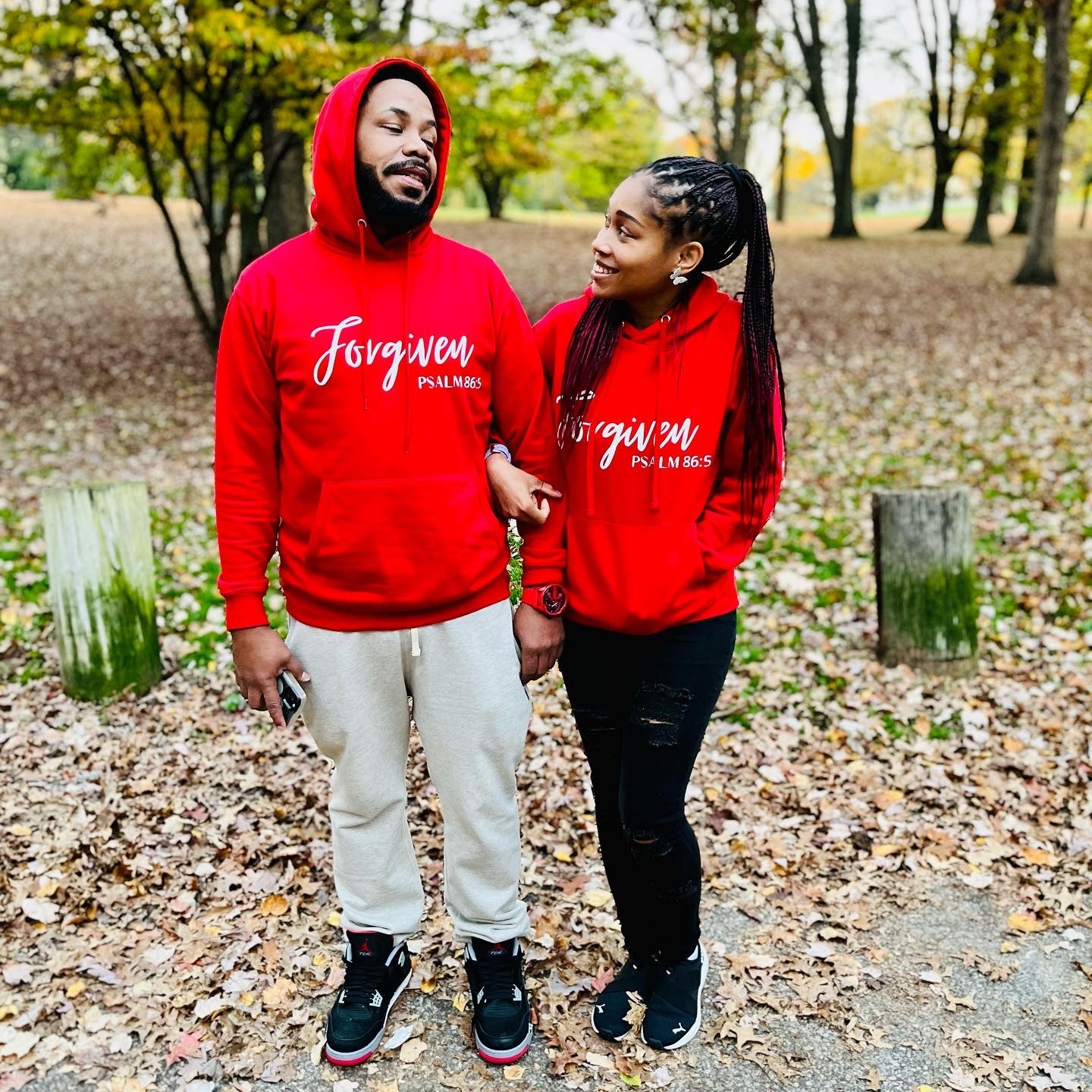 Forgiven  Psalm 86:5 Hoodie