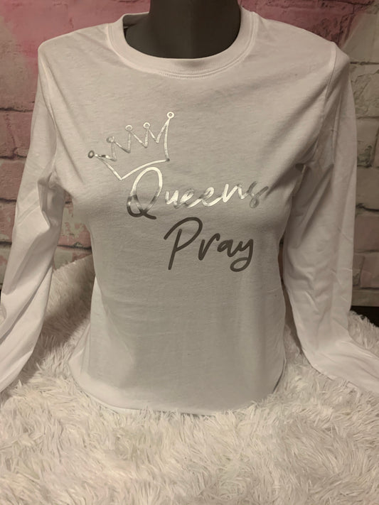 White and Silver Queen’s Pray