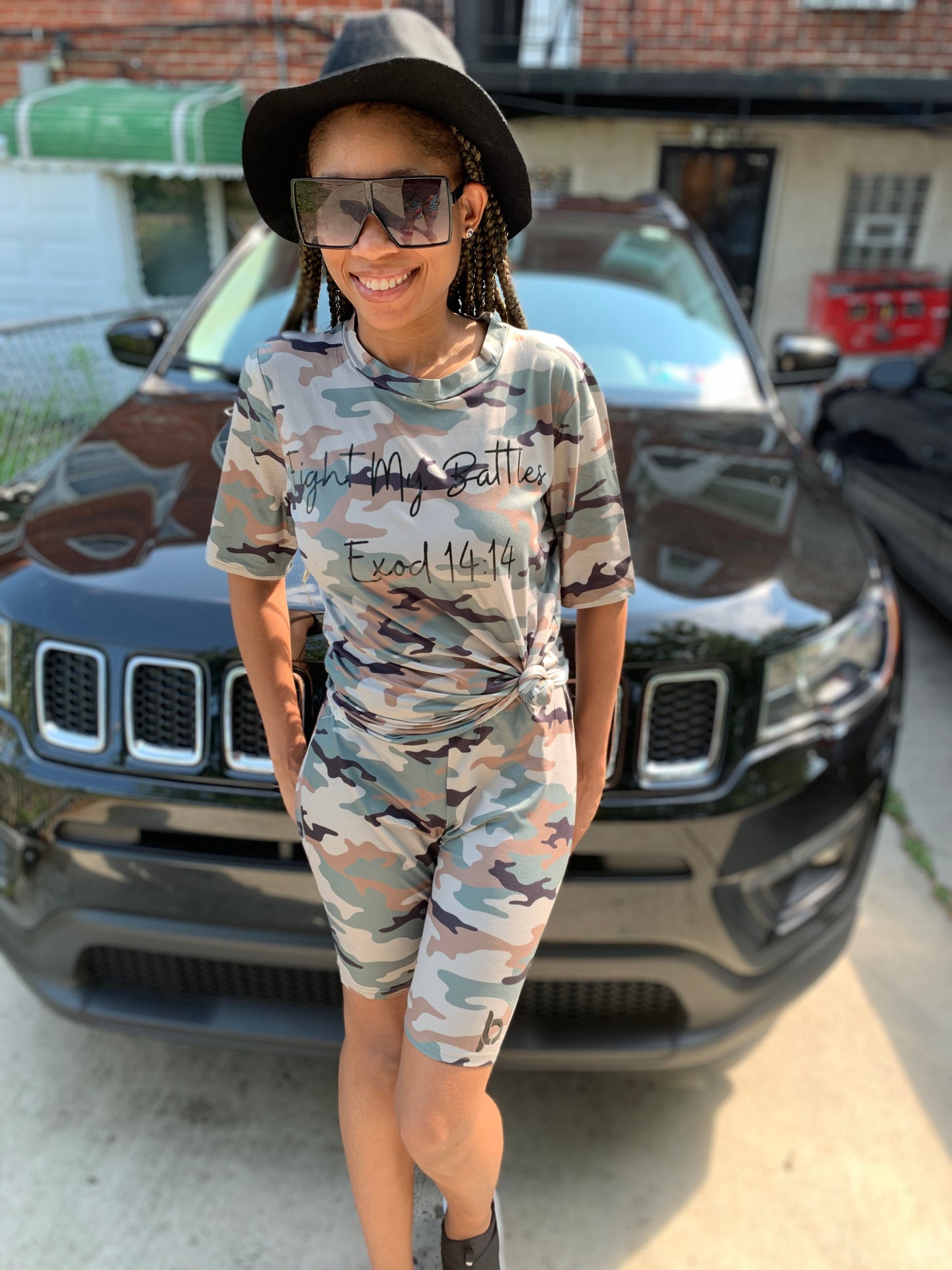 Fight My Battles Short Set