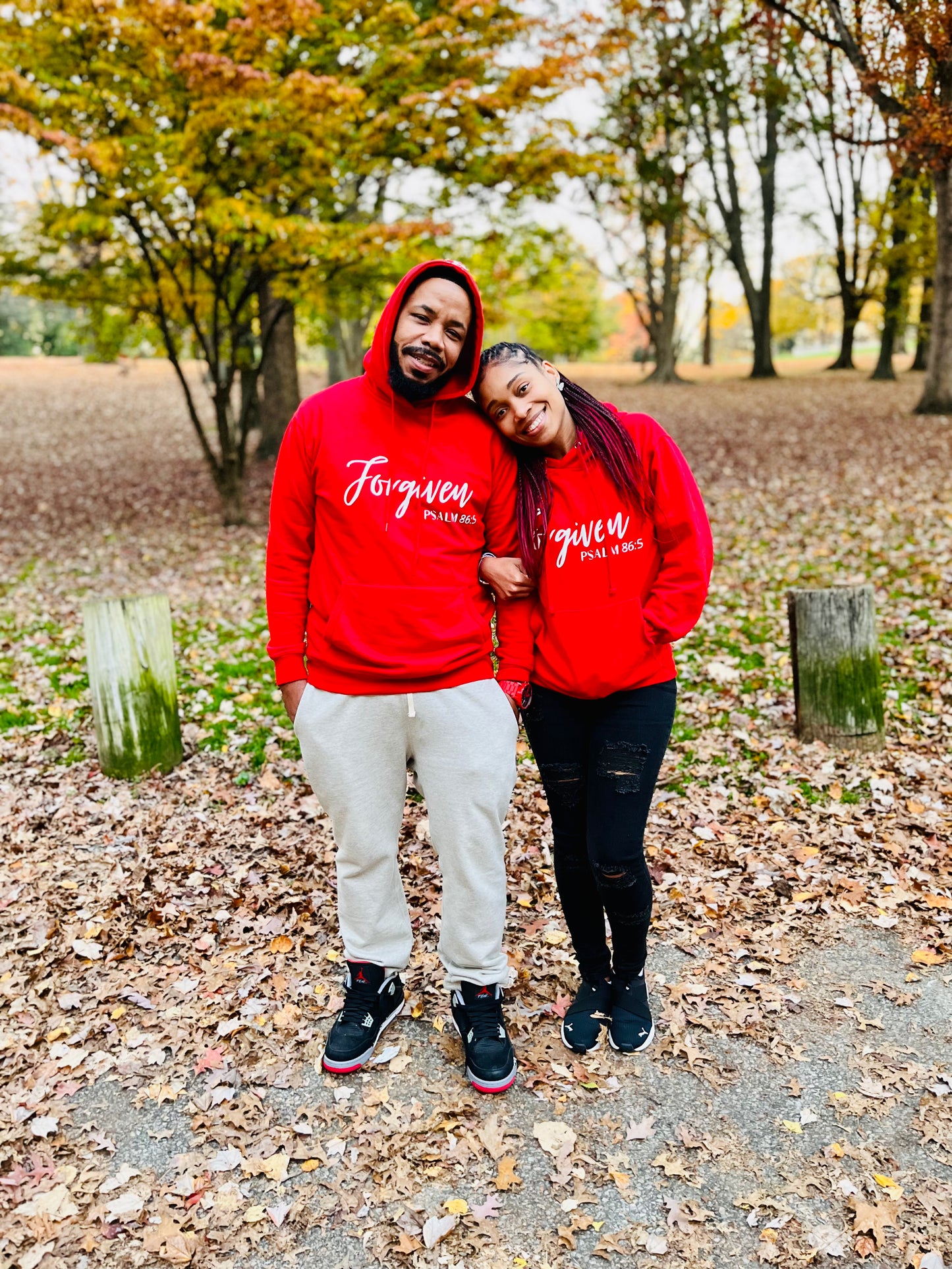 Forgiven  Psalm 86:5 Hoodie