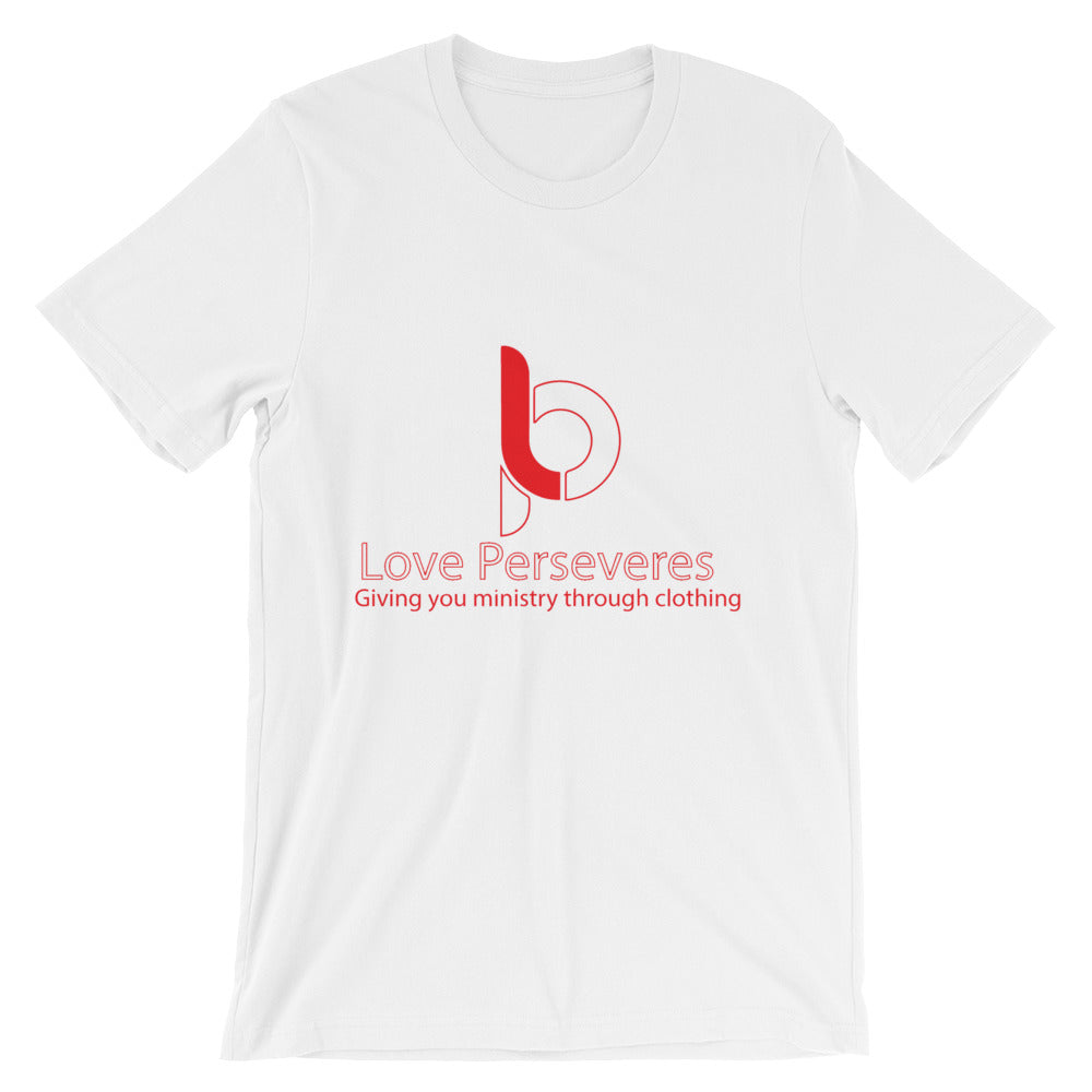 Love Perseveres Unisex short sleeve t-shirt All sizes