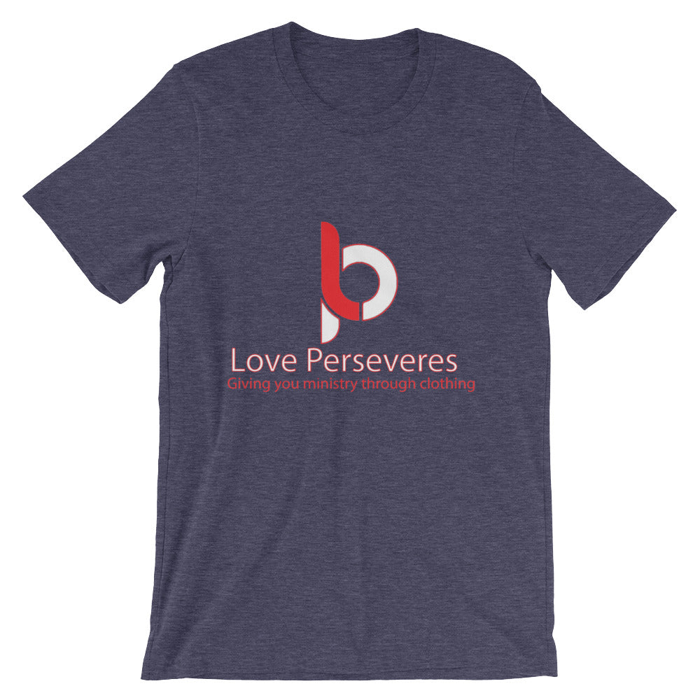 Love Perseveres Unisex short sleeve t-shirt All sizes