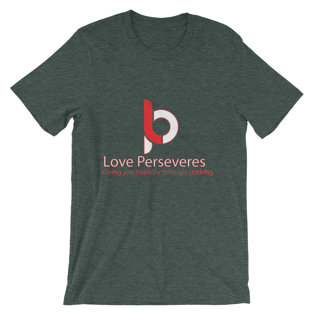 Love Perseveres Unisex short sleeve t-shirt All sizes