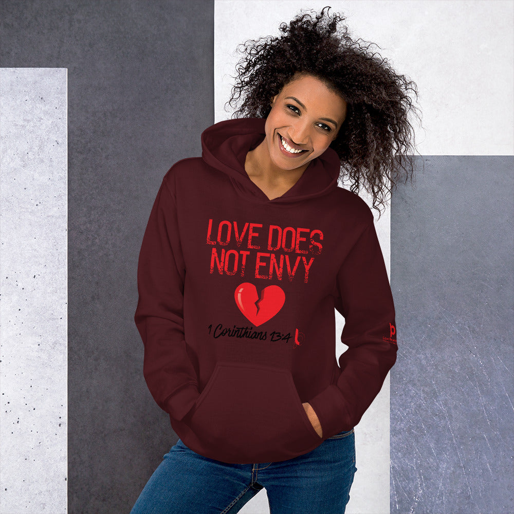 Love Does Not Envy Unisex Hoodie