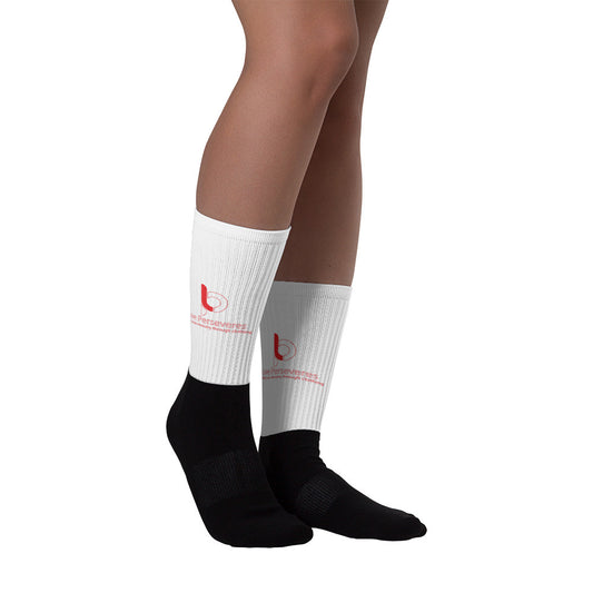 Black foot socks