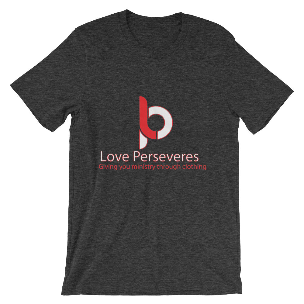 Love Perseveres Unisex short sleeve t-shirt All sizes