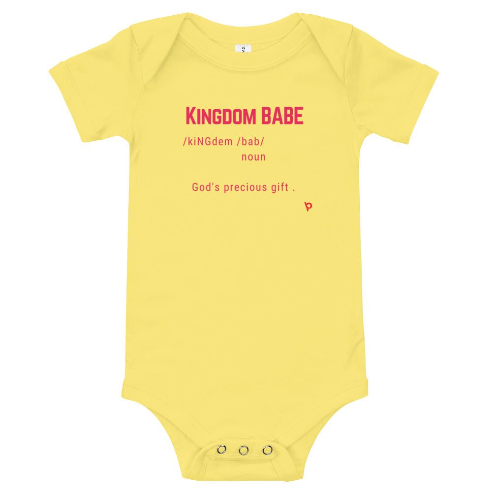 Kingdom Babe Onsie
