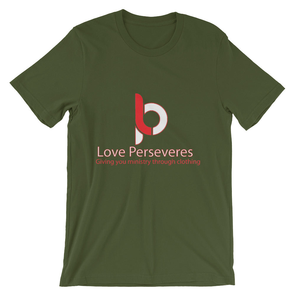 Love Perseveres Unisex short sleeve t-shirt All sizes