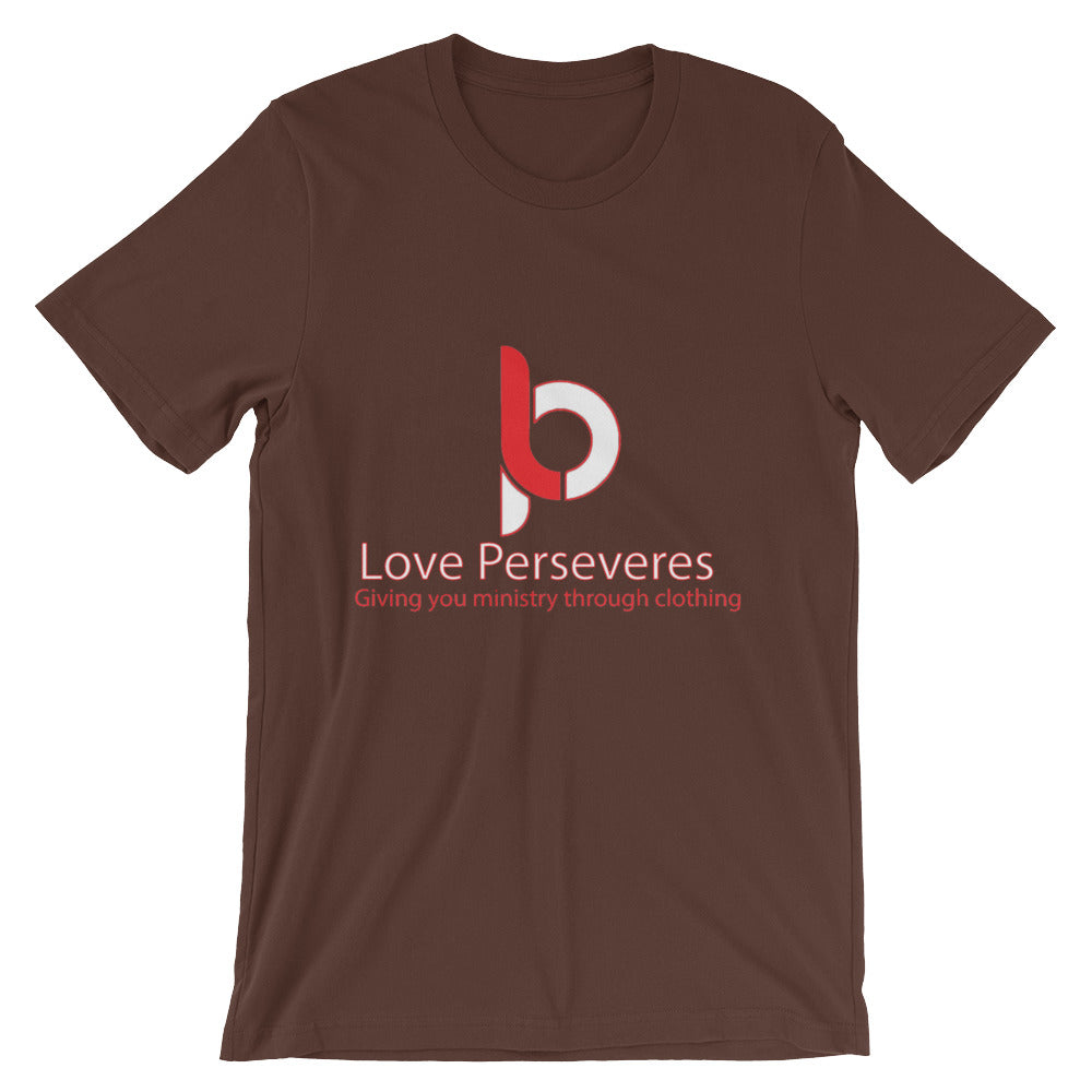 Love Perseveres Unisex short sleeve t-shirt All sizes