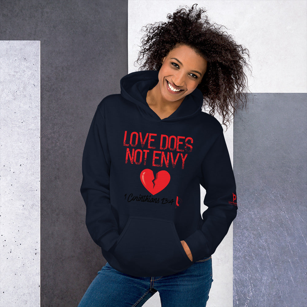 Love Does Not Envy Unisex Hoodie