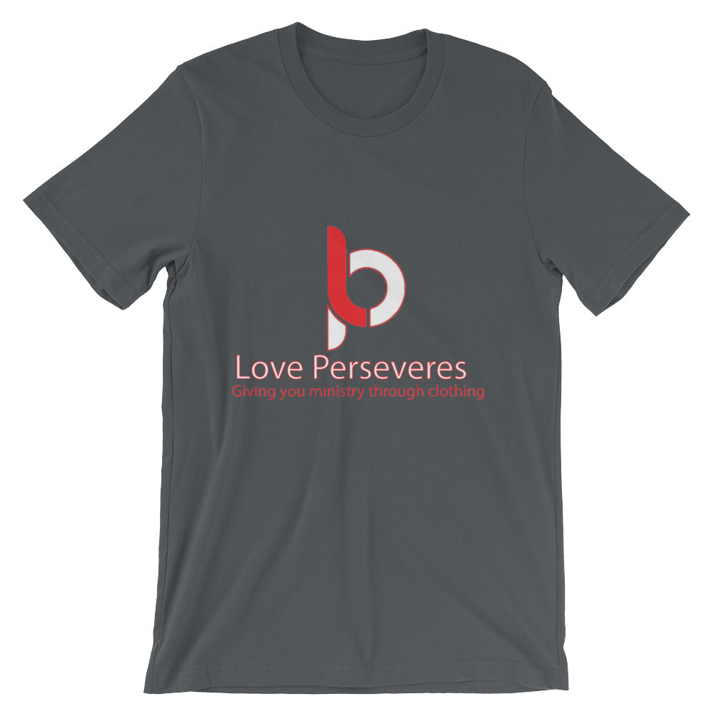 Love Perseveres Unisex short sleeve t-shirt All sizes