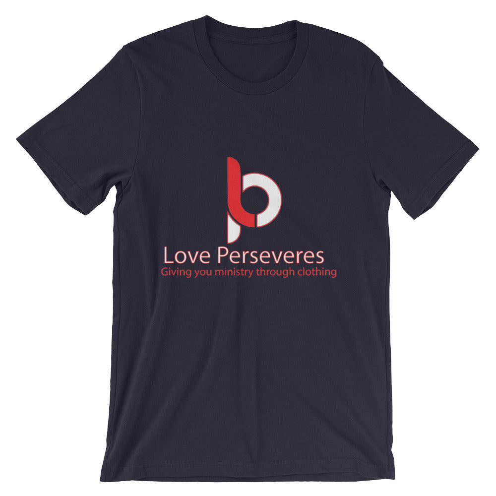 Love Perseveres Unisex short sleeve t-shirt All sizes