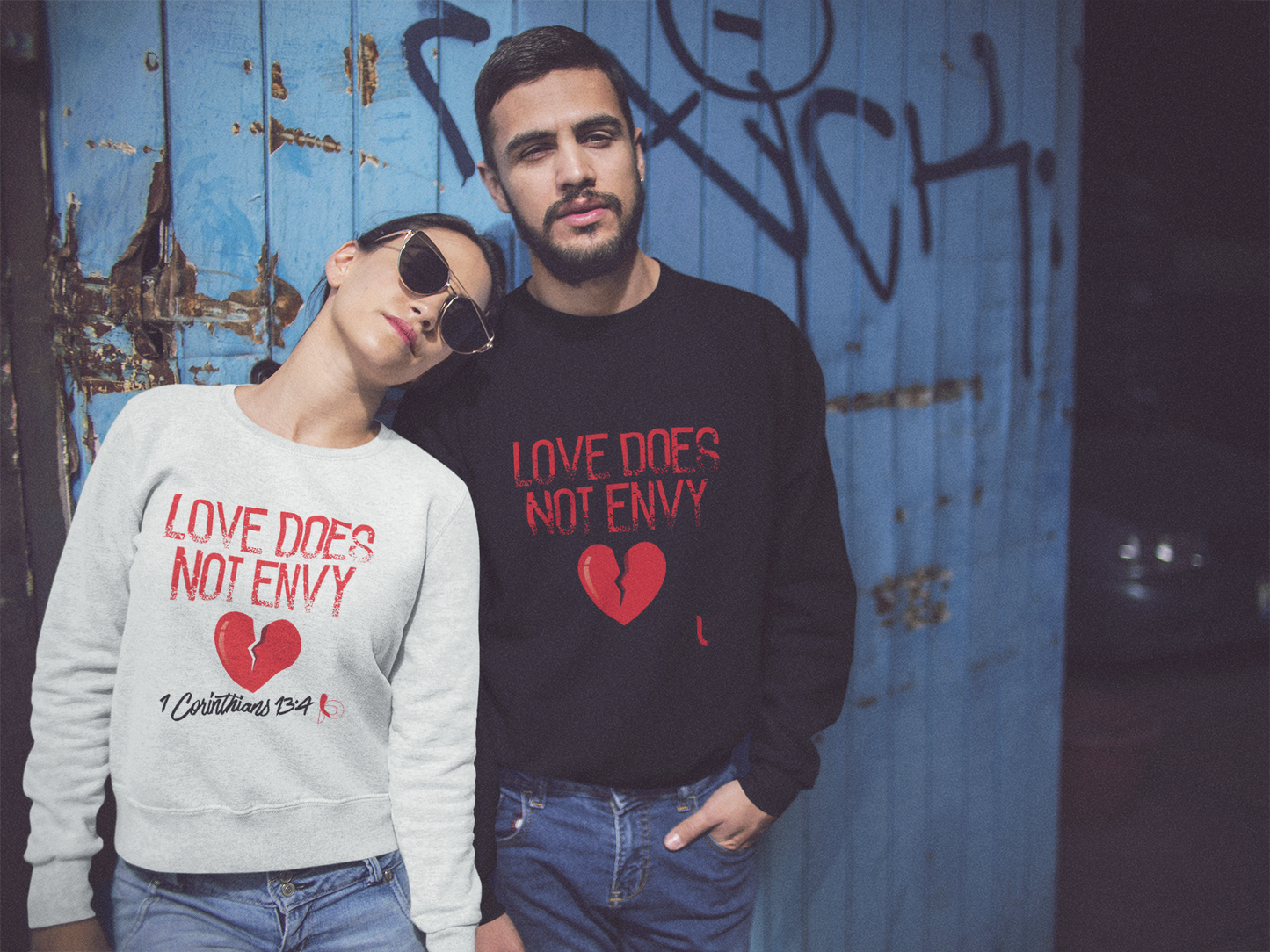 "Love Does Not Envy" Sweatshirt