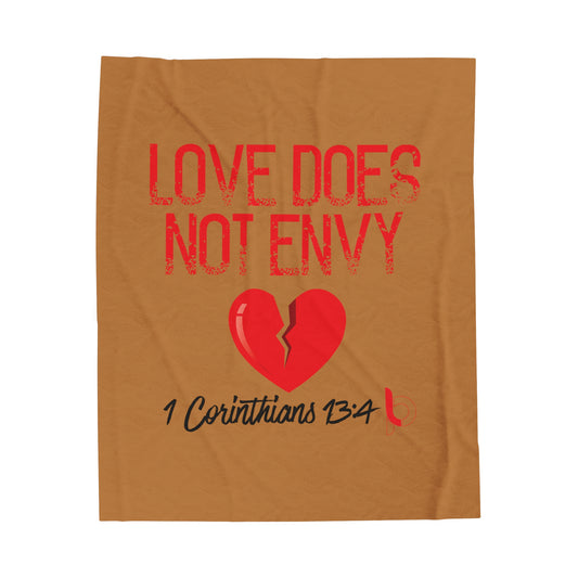 Love Does Noe Envy Plush Blanket