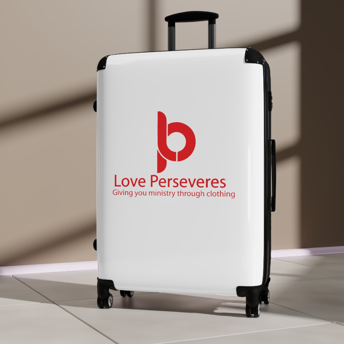 Love Perseveres Suitcase