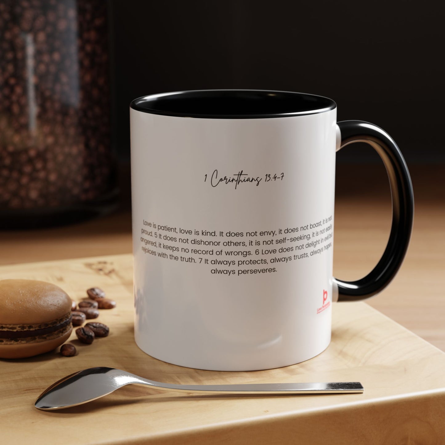 1 Corinthians 13 4-7 4 Coffee Mug (11, 15oz)