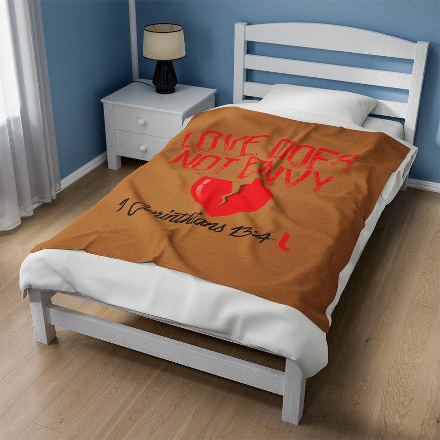 Love Does Noe Envy Plush Throw Blanket