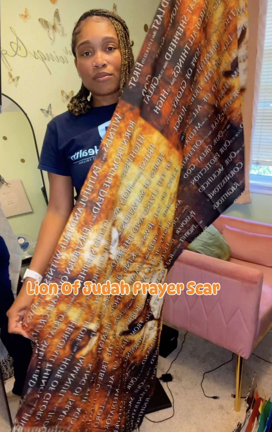 Lion Of Judah Prayer Shawl  ( Pre Order)