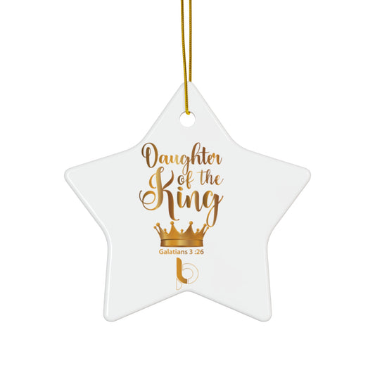 Ceramic Daughter Of The King Ornaments