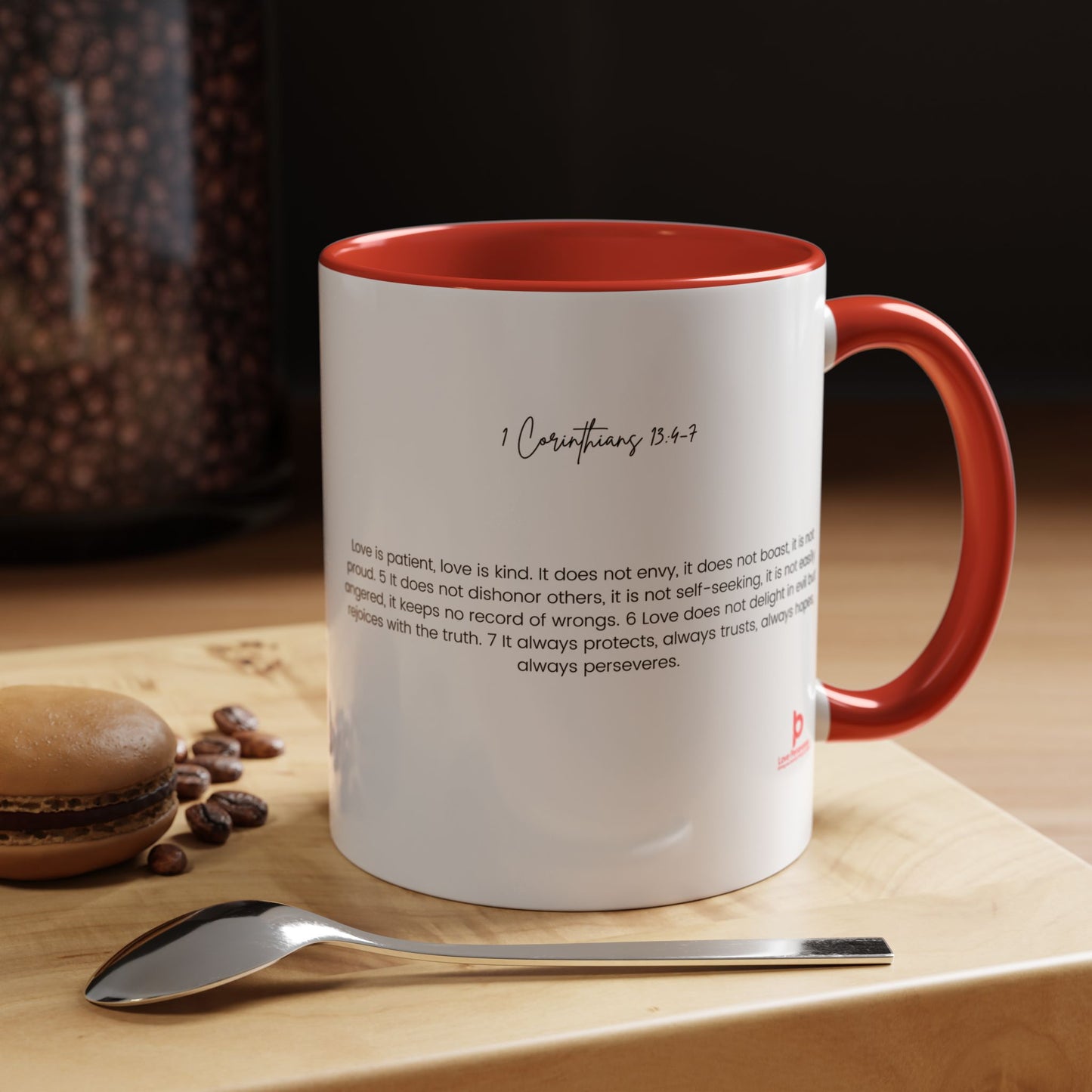 1 Corinthians 13 4-7 4 Coffee Mug (11, 15oz)