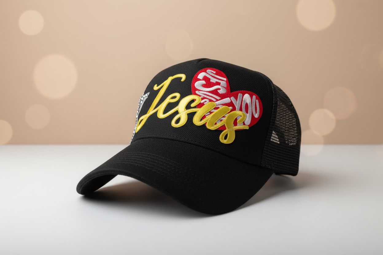 Jesus Custom Kingdom Trucker Hat
