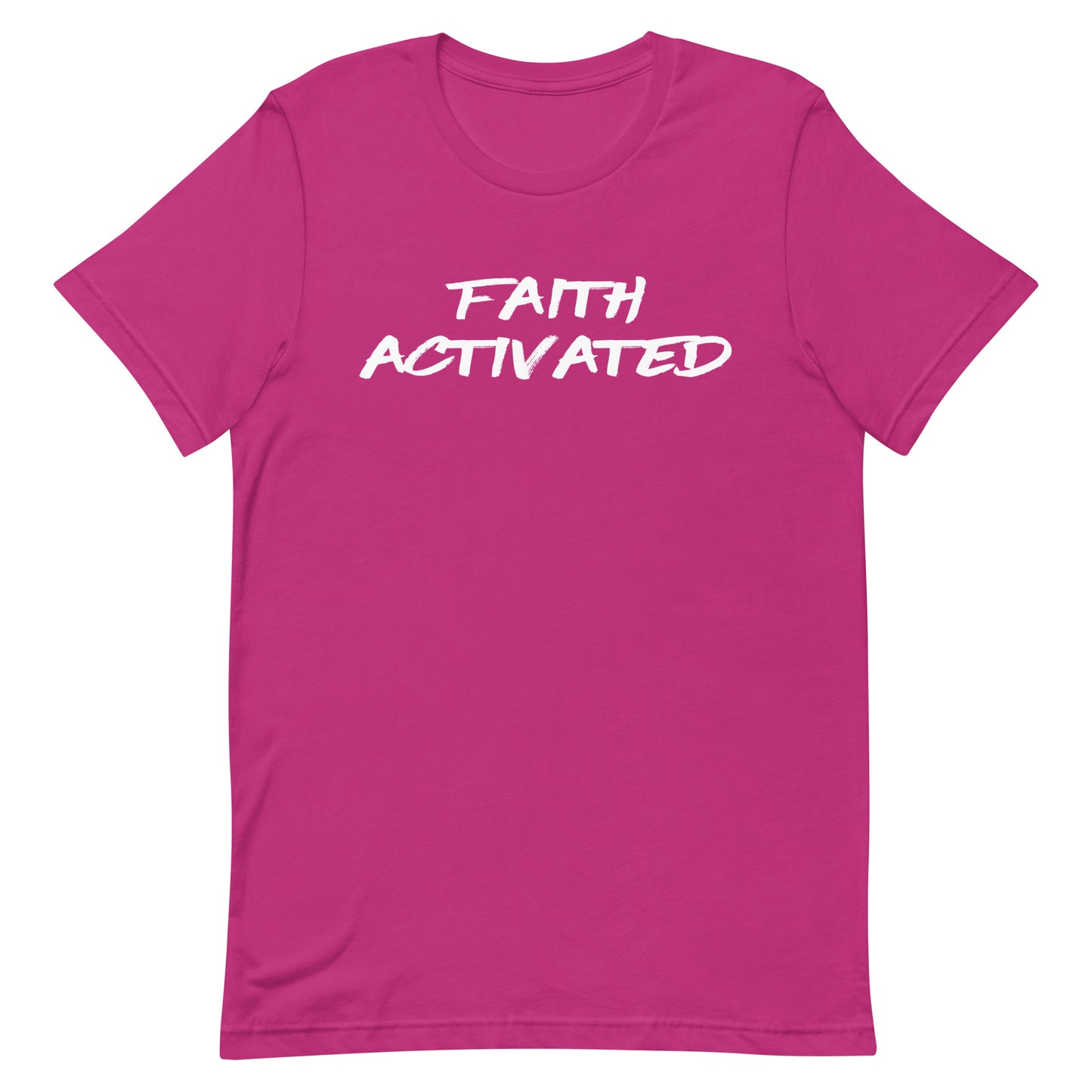 Faith Activated Unisex t-shirt