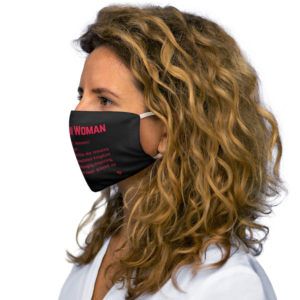 Kingdom Woman Mask  Snug-Fit Polyester Face Mask